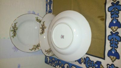 Лот: 4930591. Фото: 1. Фарфоровые тарелки Япония. Сервизы, наборы посуды