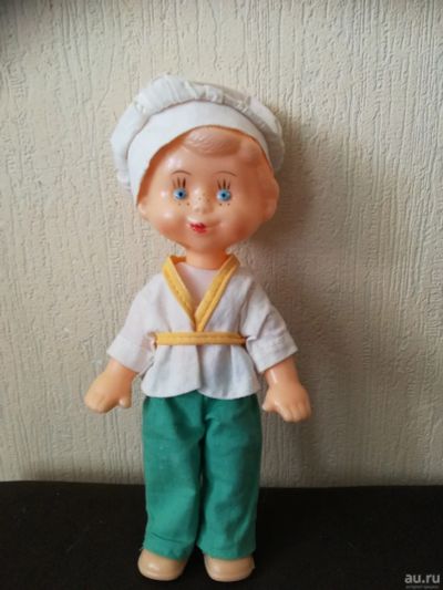 Лот: 13398506. Фото: 1. Кукла СССР Поварёнок. Куклы