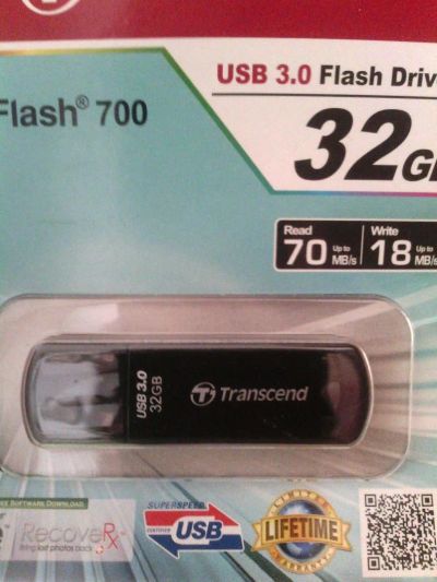 Лот: 4109568. Фото: 1. Transcend JetFlash 700 32Gb. USB-флеш карты