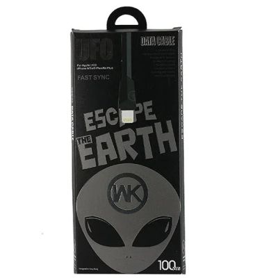 Лот: 11133606. Фото: 1. Кабель USB - Apple lightning WK... Дата-кабели, переходники
