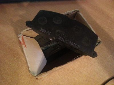 Лот: 6761061. Фото: 1. колодки дисковые, комплект Tayota. Ходовая, подвеска, рулевое управление