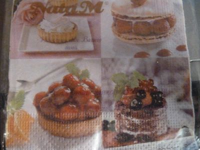 Лот: 6624578. Фото: 1. Салфетка для декупажа Сладкая... Декупаж