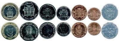 Лот: 1940317. Фото: 1. Ямайка Набор 7 монет. Наборы монет