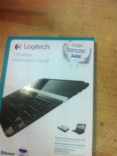 Лот: 2918991. Фото: 1. Клавиатура Logitech Ultrathin... Клавиатуры и мыши