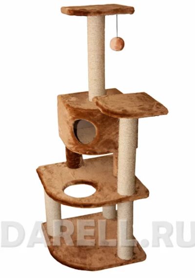 Лот: 3438818. Фото: 1. Дом для кошки "Этажи" (арт.8213... Домики, переноски, клетки, когтеточки