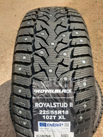 Лот: 22998959. Фото: 1. Зимняя резина 225/55 R-18 " Royal... Шины