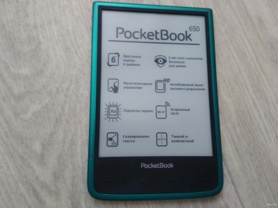 Лот: 13548178. Фото: 1. Pocketbook 650. Электронные книги