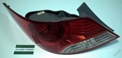 Лот: 5944269. Фото: 1. Фонарь задний левый Hyundai Solaris... Оптика и освещение