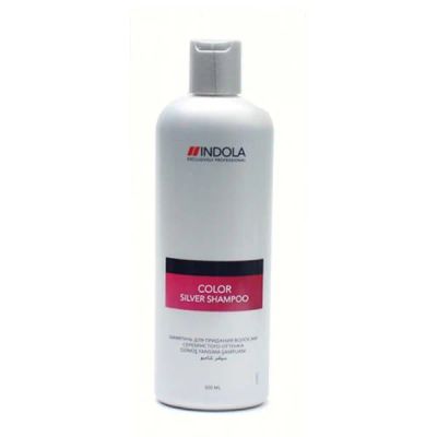 Лот: 9046661. Фото: 1. Indola Color Silver Shampoo Оттеночный... Уход за волосами 