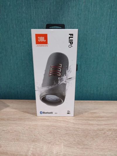 Лот: 20823100. Фото: 1. Колонка JBL Flip 6 серая. Новая... Портативные, беспроводные колонки