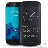 Лот: 9025869. Фото: 1. YotaPhone 2 черный, модель YD206... Смартфоны