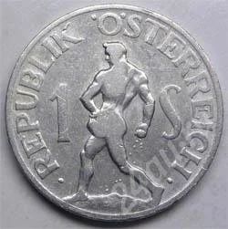 Лот: 359881. Фото: 1. Австрия. 1 шиллинг 1947г. (2). Германия и Австрия