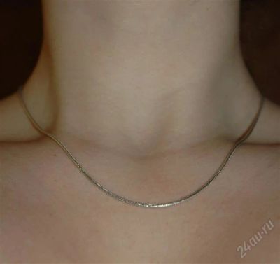 Лот: 1349138. Фото: 1. Цепочка серебряная, 46 см. Цепочки