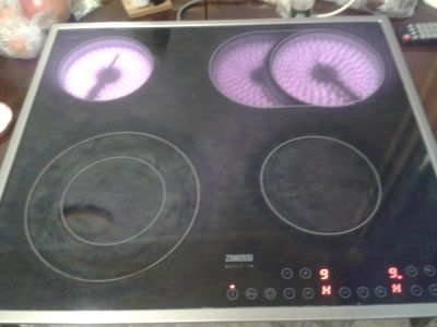 Лот: 6441311. Фото: 1. Варочная панель Zanussi ZKT 663... Плиты, духовые шкафы, варочные поверхности