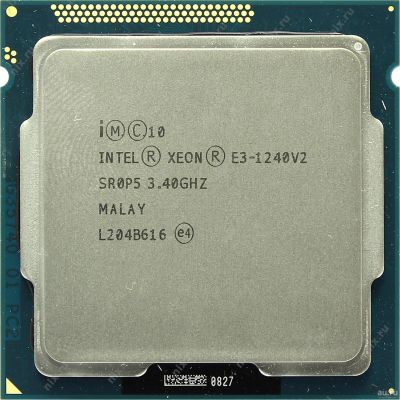 Лот: 18520434. Фото: 1. Процессор Intel Xeon E3-1240 v2... Процессоры