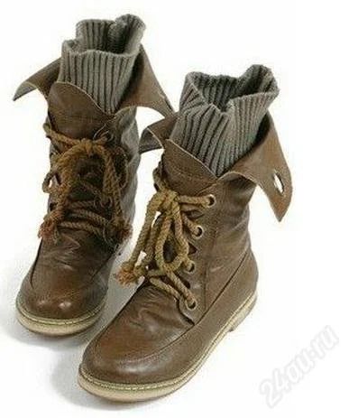 Лот: 1923103. Фото: 1. Ботинки новые, цвет хаки на шнурках... Ботинки, полуботинки