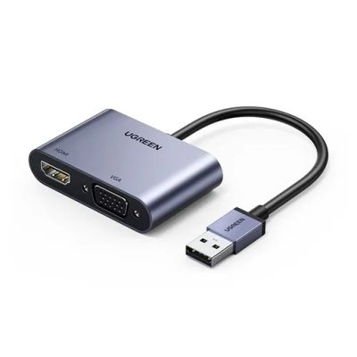 Лот: 21574383. Фото: 1. Адаптер UGREEN USB 3.0 to HDMI... USB-флеш карты