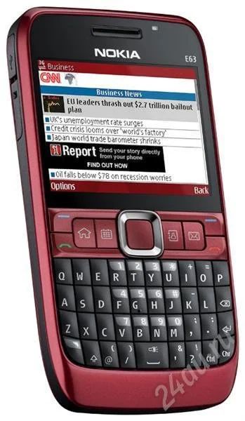 Лот: 520657. Фото: 1. Nokia E63. Смартфоны