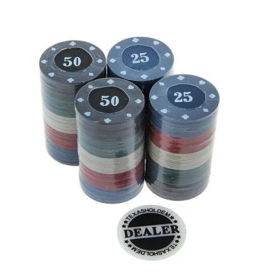 Лот: 12427042. Фото: 1. Набор для покера Poker Chips... Настольные игры, карты