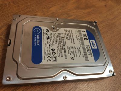 Лот: 17391199. Фото: 1. Wd 1tb. Жёсткие диски (HDD)