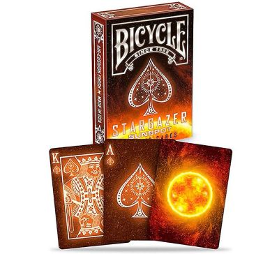 Лот: 15645750. Фото: 1. Карты Bicycle Stargazer Sunspot. Настольные игры, карты