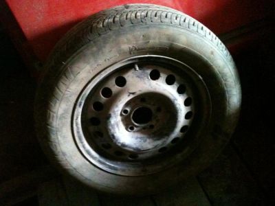 Лот: 4033090. Фото: 1. subaru traviq запаска в отличном... Другое (автозапчасти)