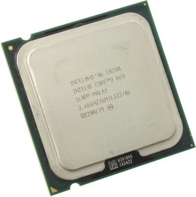 Лот: 10924463. Фото: 1. Процессор Intel Core 2 Duo E8200... Процессоры