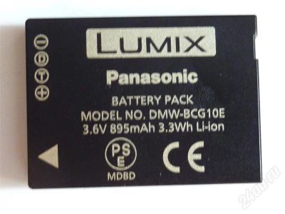 Лот: 338003. Фото: 1. аккумулятор для фотоаппарата Panasonic... Аккумуляторы, зарядные
