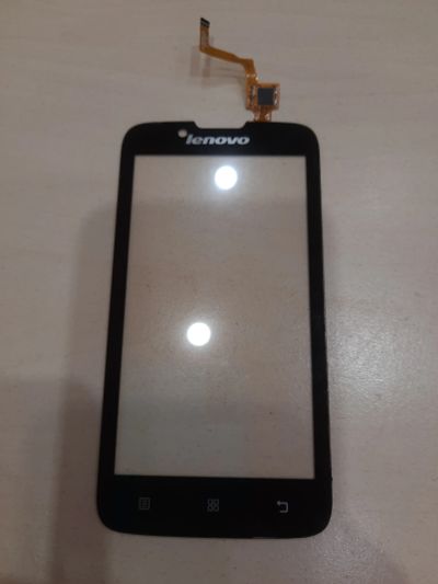 Лот: 18865175. Фото: 1. Тачскрин для Lenovo A328 черный. Дисплеи, дисплейные модули, тачскрины
