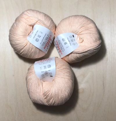 Лот: 18199627. Фото: 1. Пряжа Gazzal Baby Cotton, 60... Ткани, нитки, пряжа