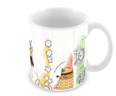 Лот: 4523991. Фото: 1. Кружка Доктор Кто, Doctor Who... Кружки, стаканы, бокалы