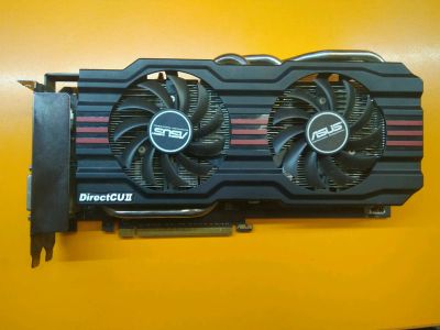 Лот: 17938103. Фото: 1. Б/У видеокарта Asus GTX660-DC2-2GD5... Видеокарты