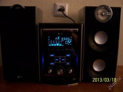 Лот: 2614887. Фото: 1. LG мини DVD - центр KAPAOKE lf-k... Музыкальные центры, магнитолы