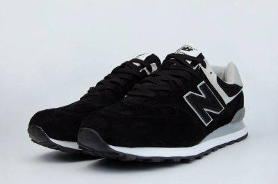 Лот: 16946663. Фото: 1. Кроссовки New Balance 574 Leather... Кеды, кроссовки, слипоны