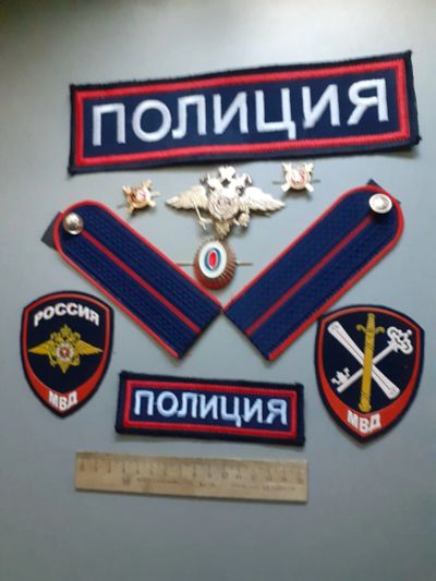 Лот: 25741710. Фото: 1. погоны+петлицы+шевроны (№1) младший... Нашивки, шевроны, погоны