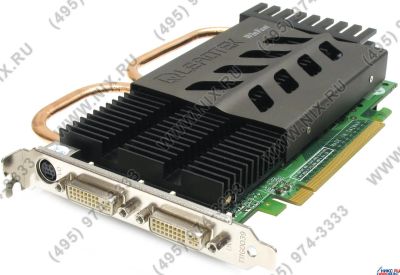 Лот: 9603002. Фото: 1. PCI-E 256Mb Leadtek WinFast PX7600GT... Видеокарты