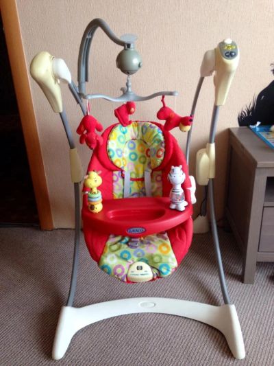 Лот: 5830752. Фото: 1. Качеля электронная Graco Lovin... Ходунки, прыгунки, качели