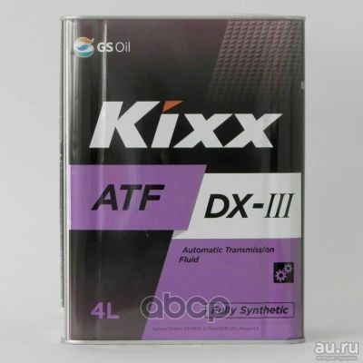 Лот: 12791035. Фото: 1. Kixx ATF DX-III 4л синт. Масла, жидкости