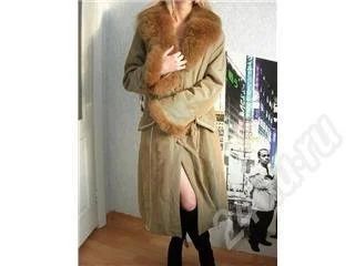 Лот: 274913. Фото: 1. Пальто из лазерной ткани, с мехом... Верхняя одежда