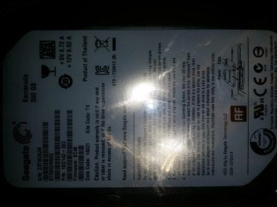 Лот: 4183215. Фото: 1. Seagate ST500DM002 новый, не распечатанный... Жёсткие диски (HDD)