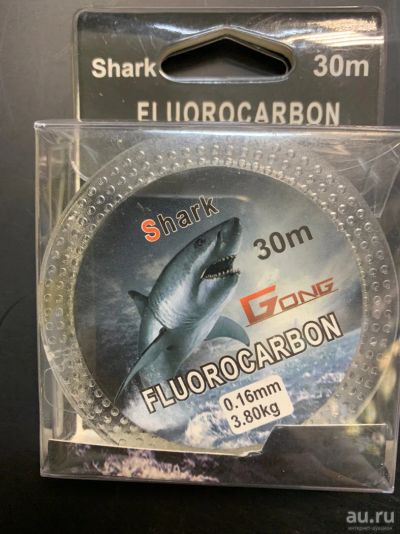 Лот: 13601449. Фото: 1. Леска Shark Fluorocarbon 30 метров... Леска, блесны, крючки, мормышки