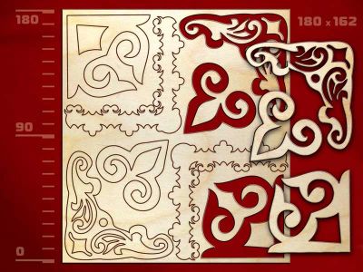 Лот: 4470463. Фото: 1. Набор для скрапбукинга углы 2. Декупаж