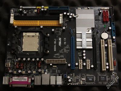 Лот: 1569734. Фото: 1. Asus M2N-SLI, nForce 560 SLI... Материнские платы
