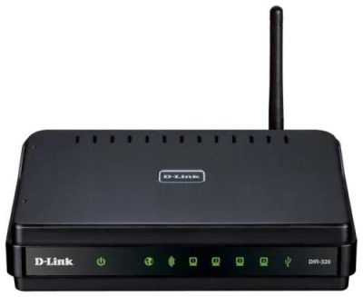 Лот: 10491408. Фото: 1. Маршрутизатор D-Link DIR-320 4... Маршрутизаторы (роутеры)