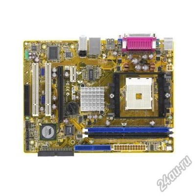 Лот: 5831394. Фото: 1. Материнская плата ASUS K8V-VM. Материнские платы