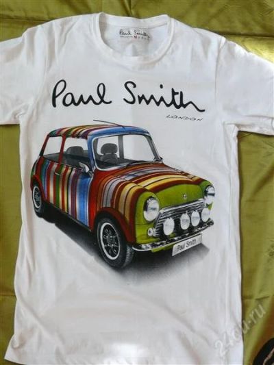 Лот: 1626491. Фото: 1. Футболка Paul Smith auto. Футболки, поло