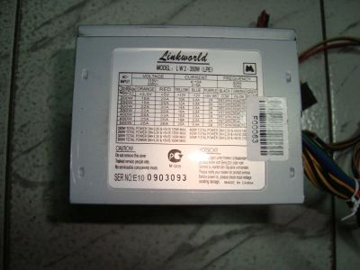 Лот: 5662452. Фото: 1. Блок питания Linkword LW2-350W... Корпуса, блоки питания