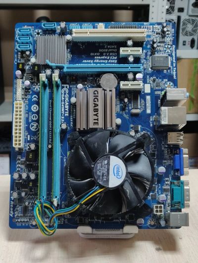 Лот: 20948344. Фото: 1. Комплект 4ядра/Q8300/4GbDDR3/G41M-S2P... Комплекты запчастей