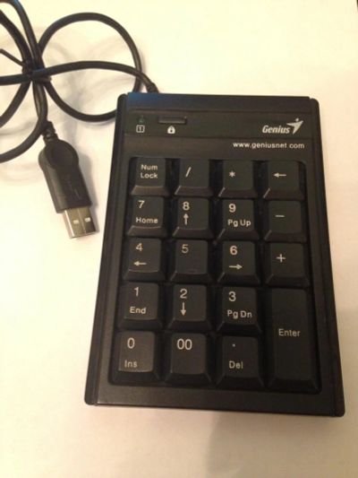 Лот: 7296251. Фото: 1. Клавиатура Genius NumPad 200. Клавиатуры для ноутбуков
