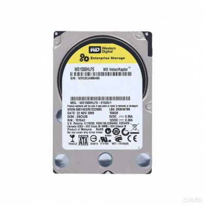 Лот: 25178222. Фото: 1. Western Digital velociraptor... Жёсткие диски (HDD)